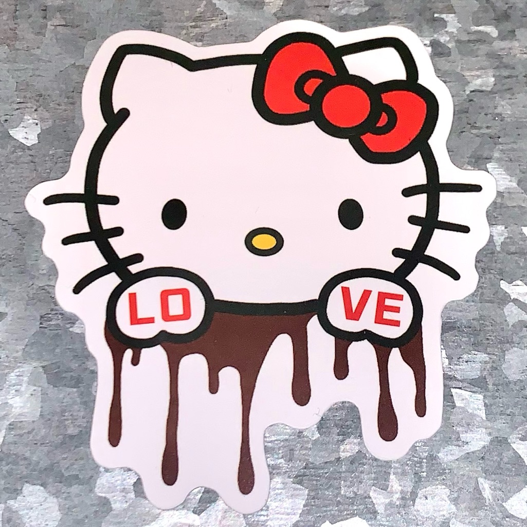 Hello Kitty Love Chocolate Hello Kitty Sticker
